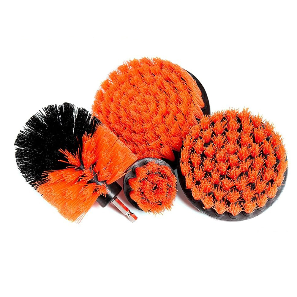 20-piece set for cleaning and maintaining vehicle interior and exterior surfaces