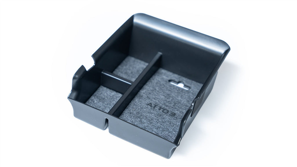 Organizer box for the armrest of the BYD ATTO 3