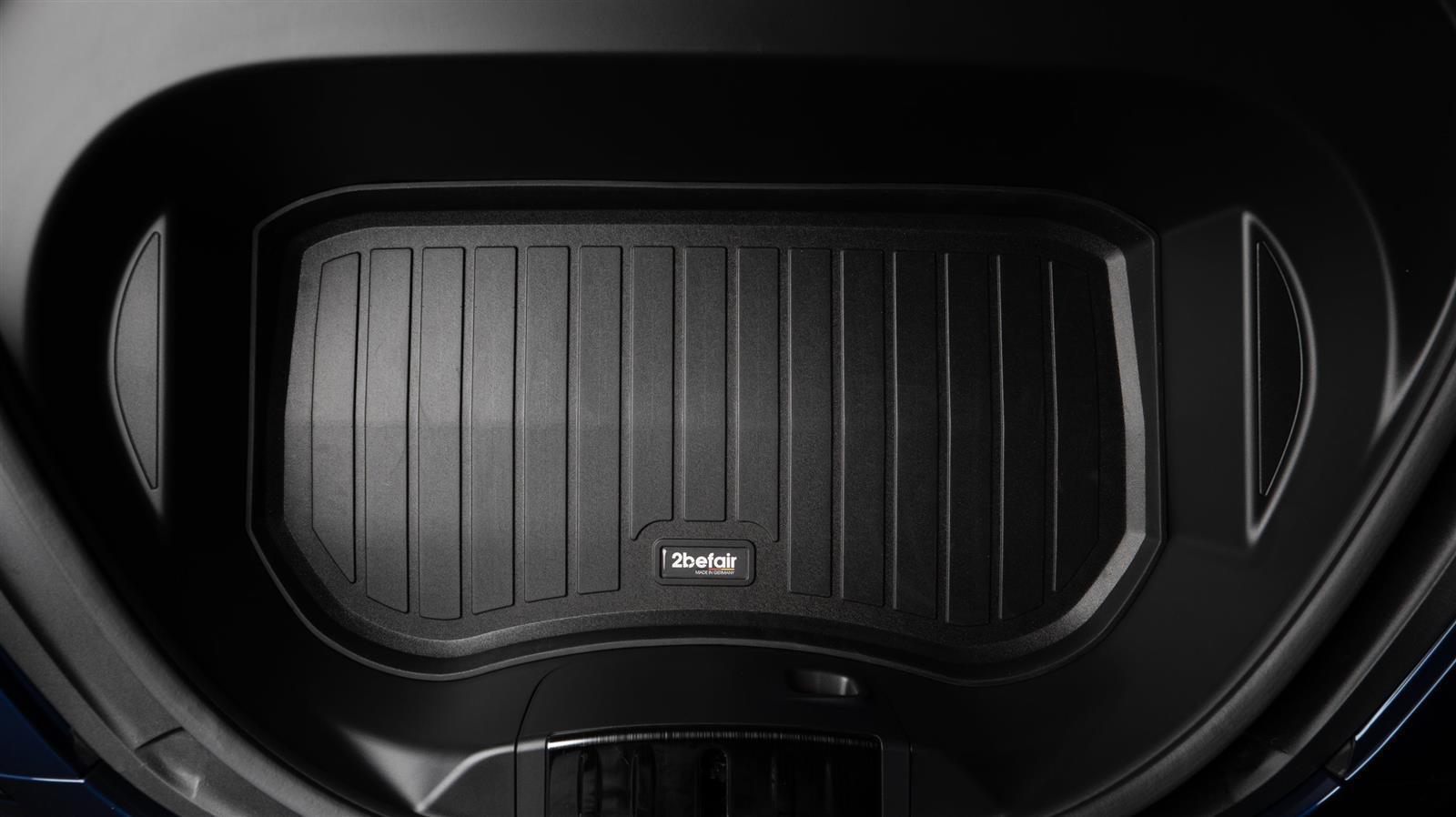 2befair Premium Rubber Mat Frunk (front trunk) for the Tesla Model 3