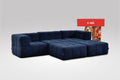 5-Piece Modular Sofa - Blue