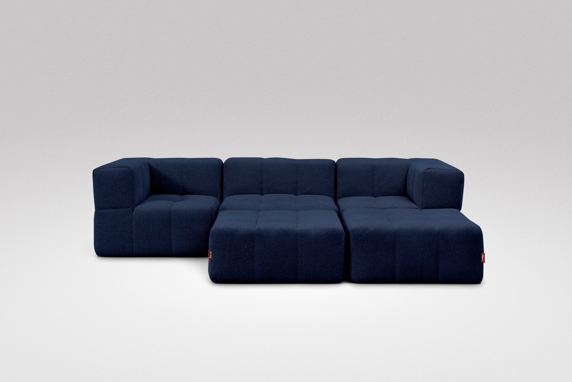 5-Piece Modular Sofa - Blue