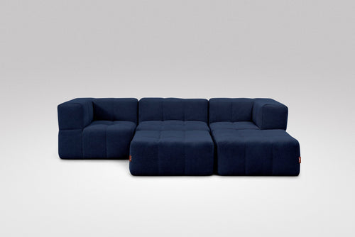 5-Piece Modular Sofa - Blue