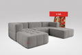 5 Piece Modular Sofa - Grey
