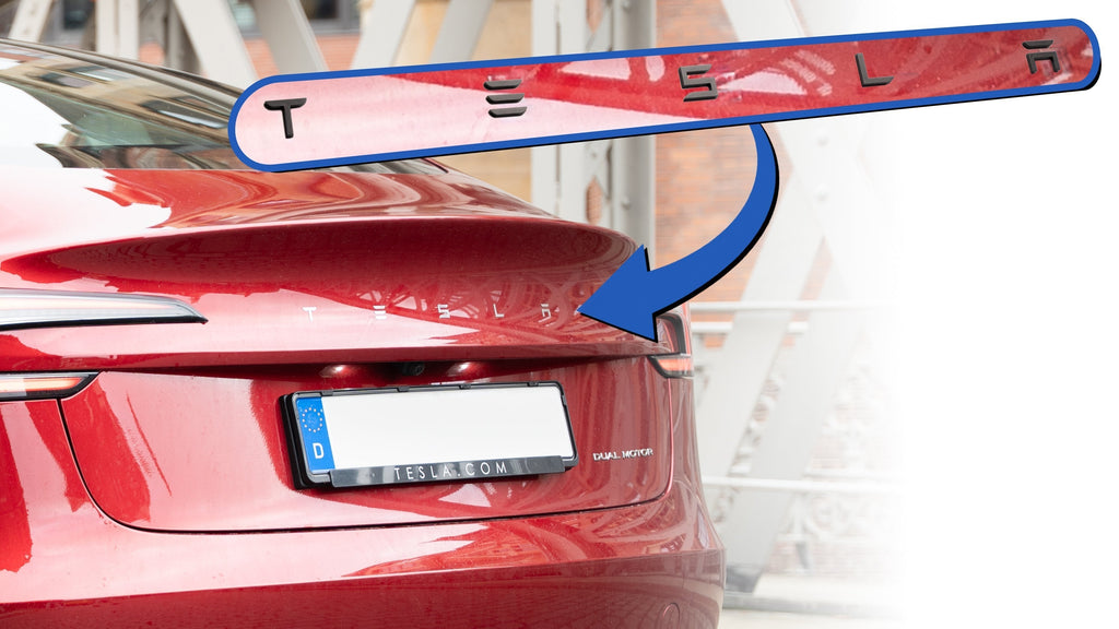 Tesla lettering for all Tesla models