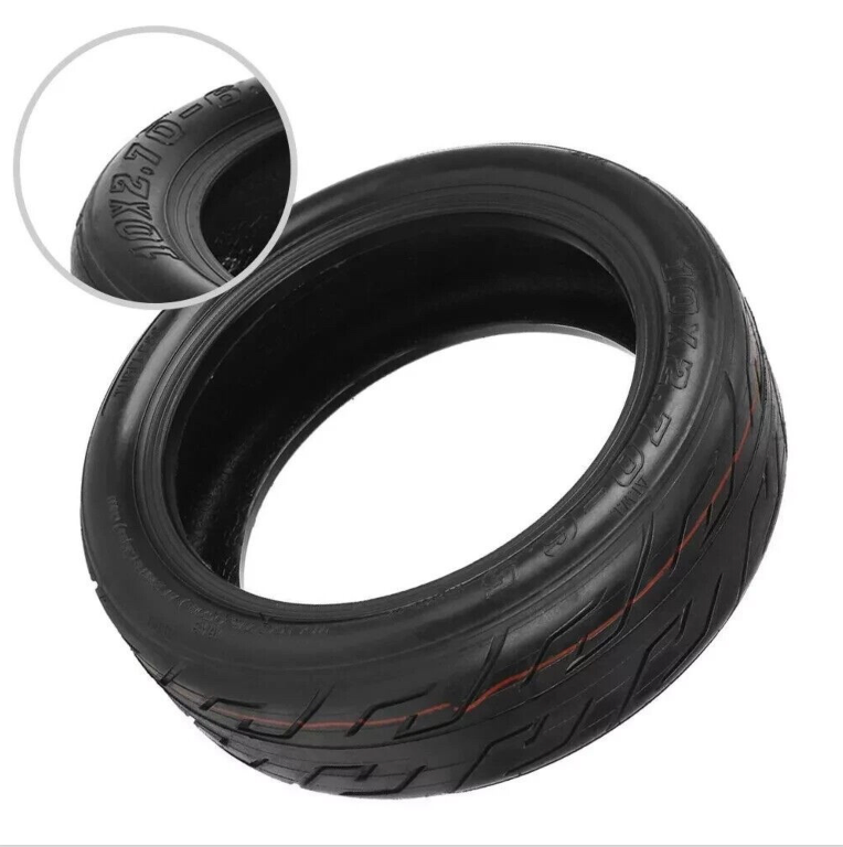 2x VMAX E-Scooter Tires 10x2.7 Inch Set Tubeless Gel Layer 10 x 2.7-6.5