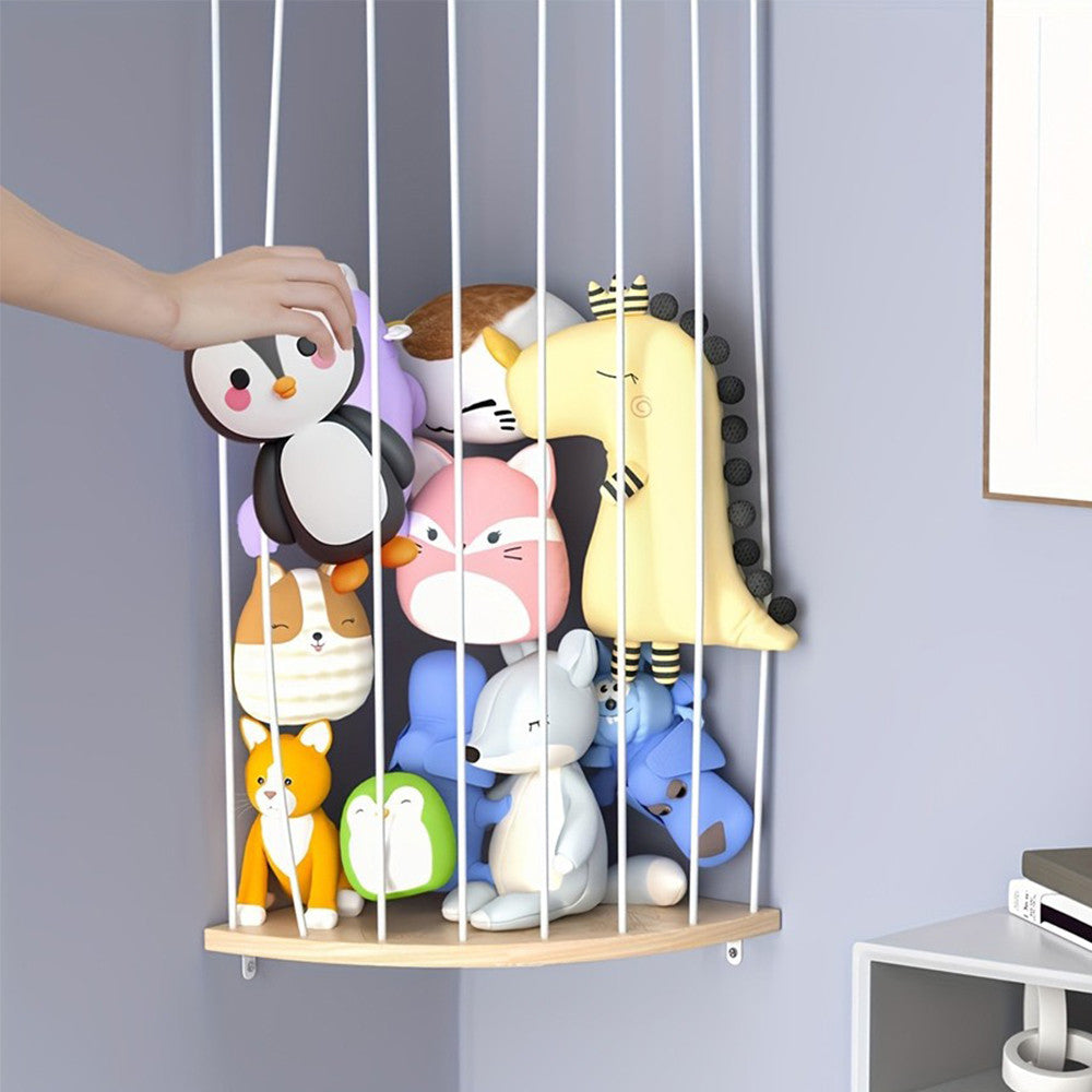Corner plush support