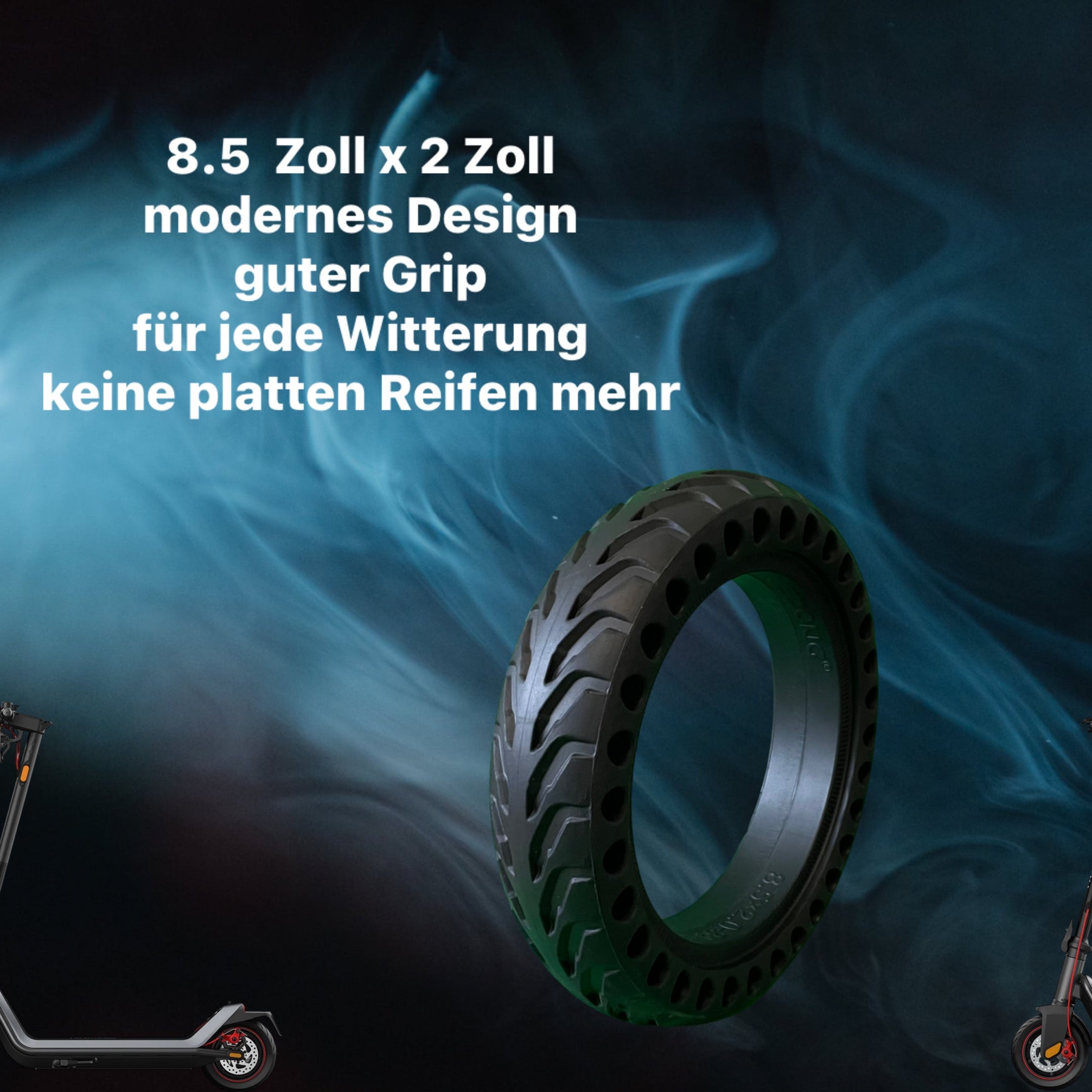 E-scooter solid tires 8.5 x 2 inch Honeycomb