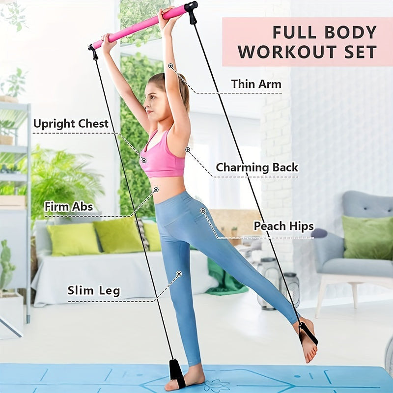 Pilates bar with band