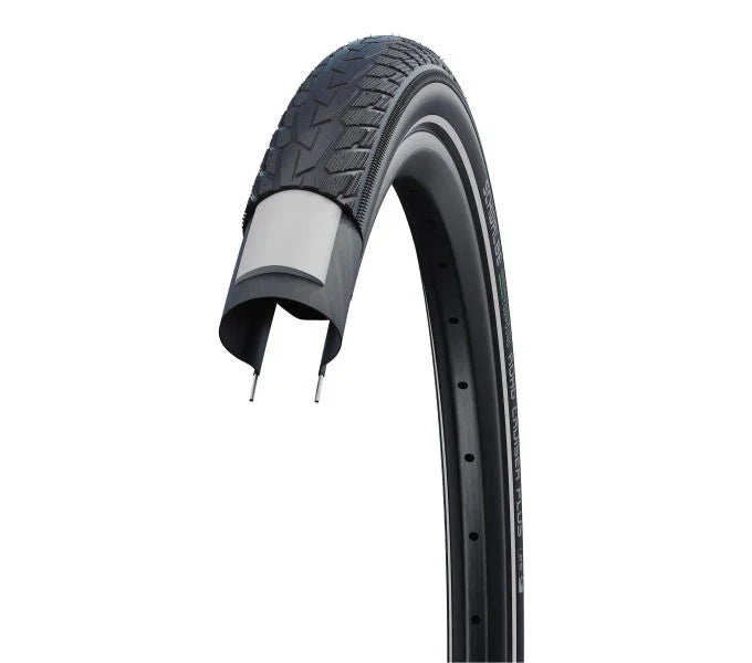 Schwalbe Road Cruiser PLUS 28x1.40 Inch GreenCompound Reflex Puncture Protection Tire