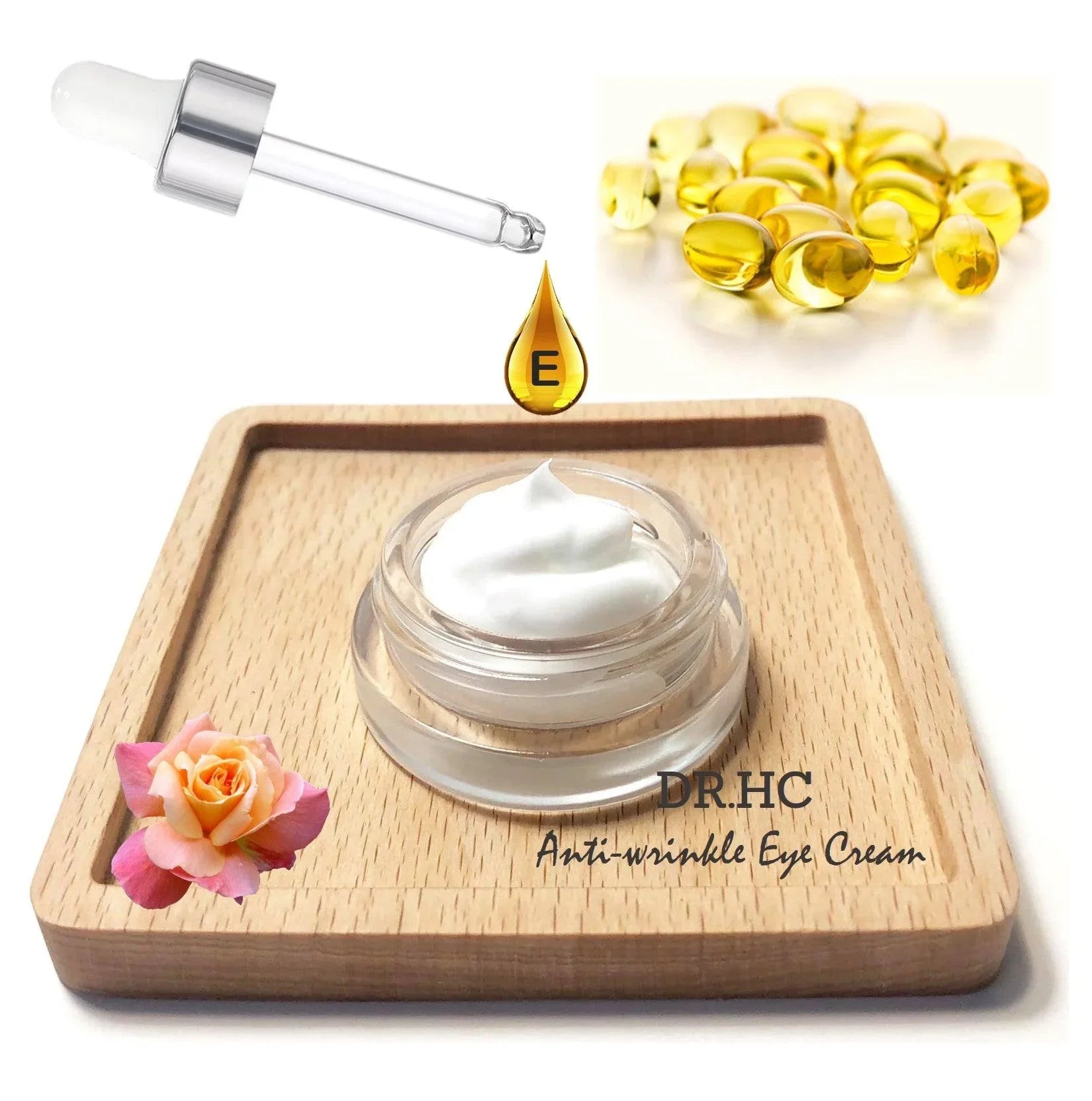 DR.HC Anti-Wrinkle Eye Cream (10g, 0.35oz.) (Anti-wrinkle, Anti-dark circle, Anti-aging, Deep moisturizing...)