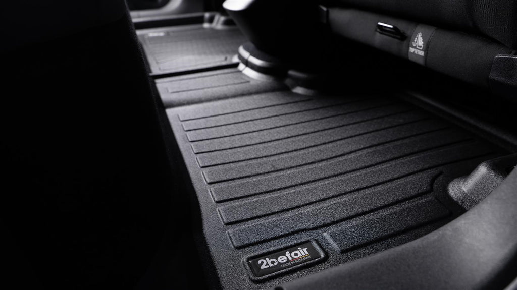 2befair Rubber Floor Mats Rear for the Cupra Born