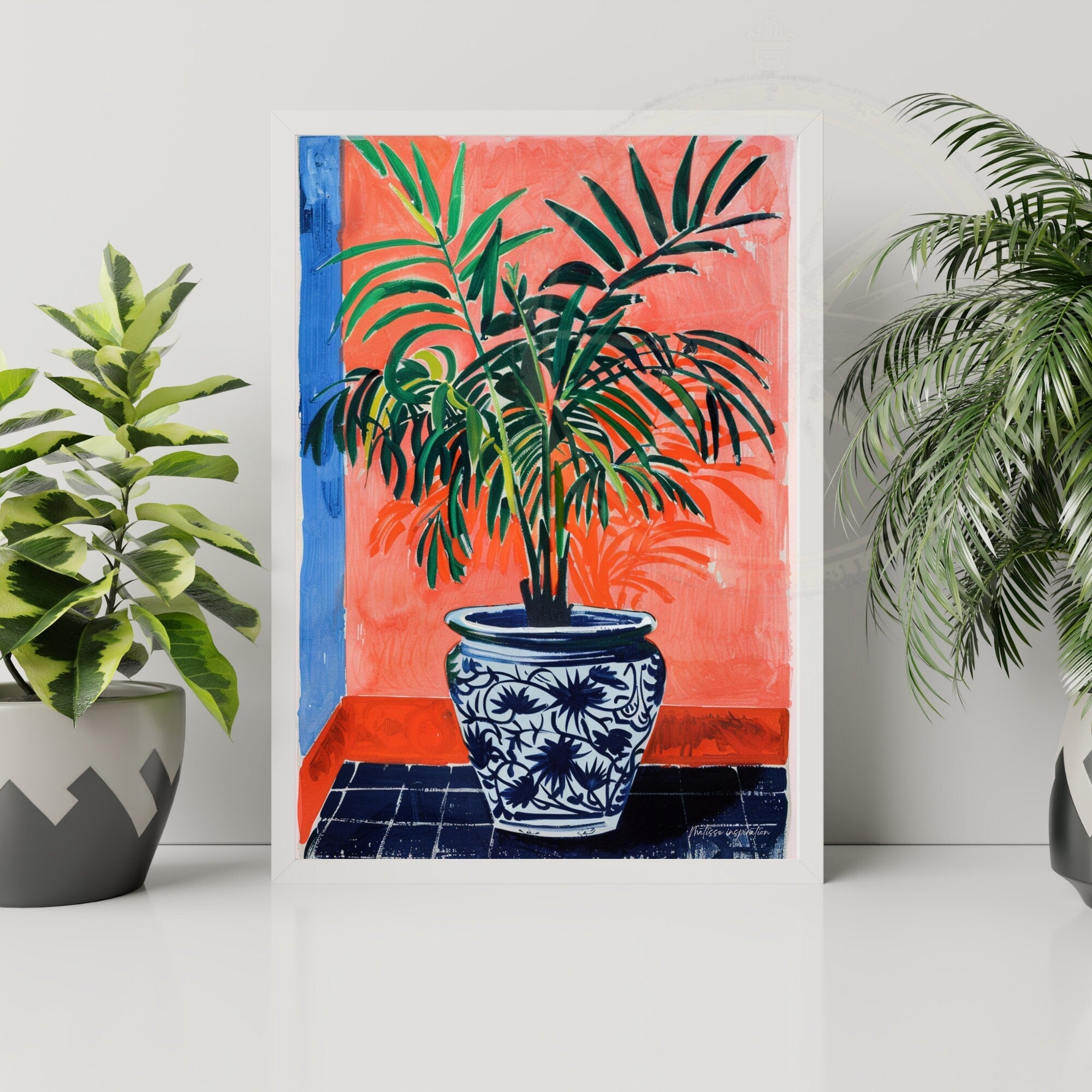 Matisse Print | Henri Matisse Poster | Henri Matisse Inspiration - Vase and Plant