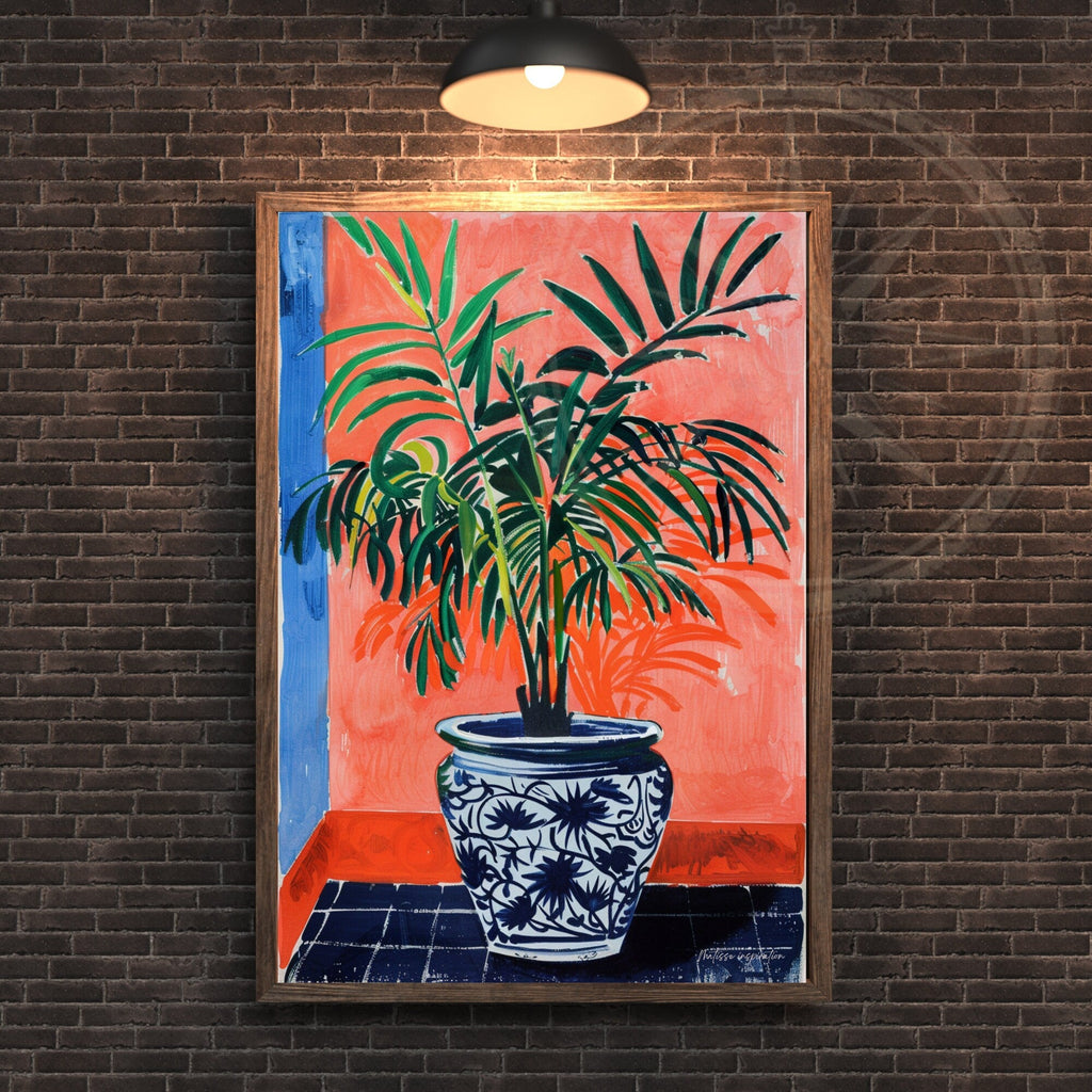 Matisse Print | Henri Matisse Poster | Henri Matisse Inspiration - Vase and Plant