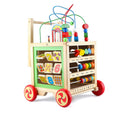 Multifunctional Wooden Walking Aid