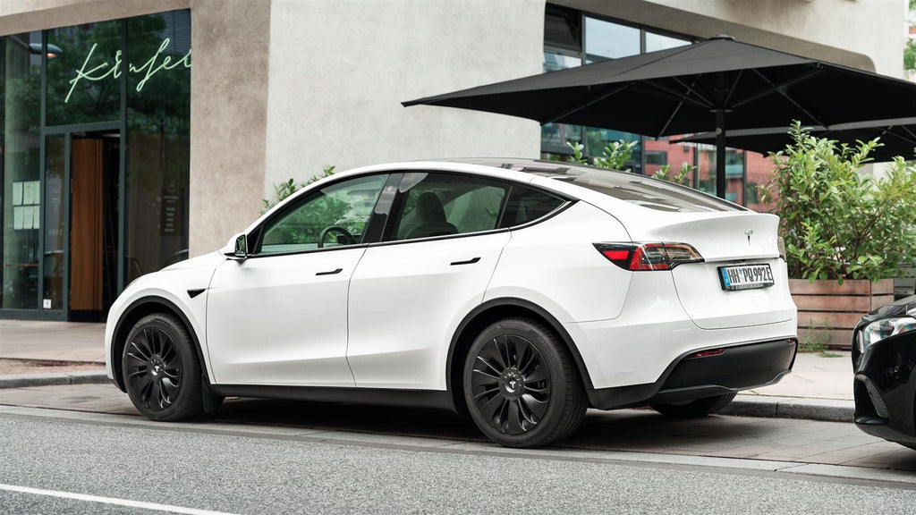 Performance Turbine Design Wheel Covers for the Tesla Model Y