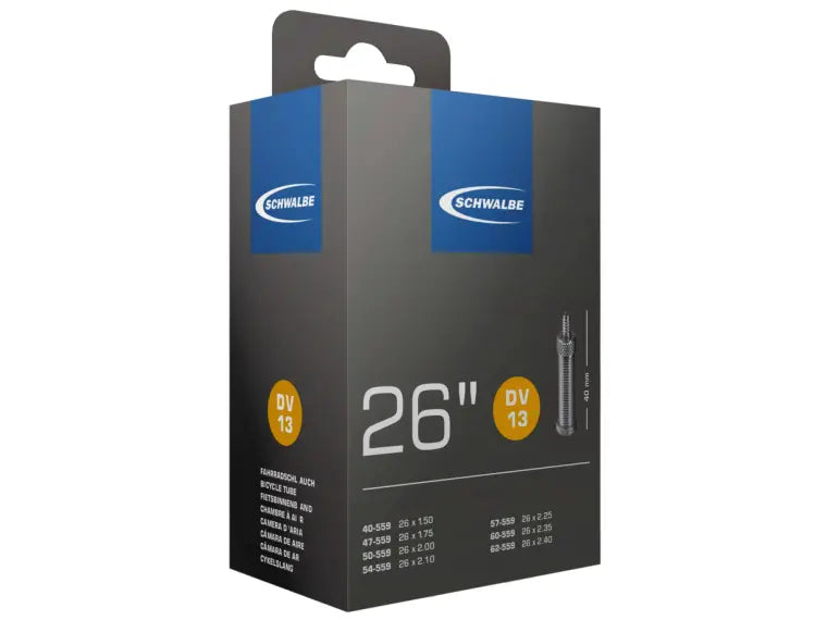 Schwalbe Inner Tube No. DV13 26 Inch
