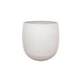 Stijn White Flower Pot – Ø35xH34cm – Modern Planter for Indoor & Outdoor Use – High-Quality, Weather-Resistant Plant Pot – Stylish Design for Garden, Terrace & Living Room