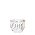 Granada Pot – Green – Ø6cm – Decorative Ceramic Flower Pot in Mediterranean Style – Glazed Planter for Indoor Plants – High-Quality Mini Cover Pot
