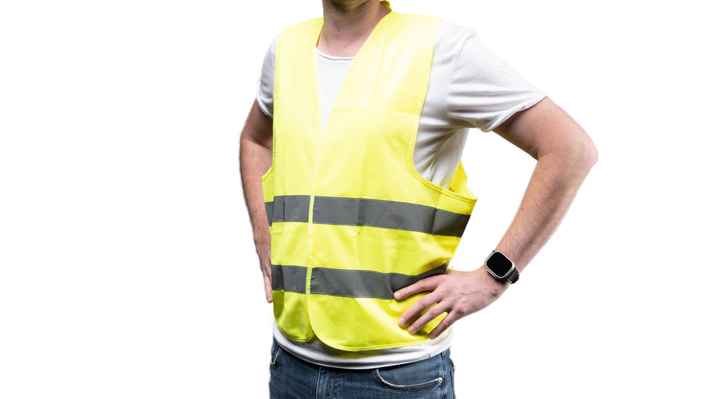 High-visibility vest for road traffic